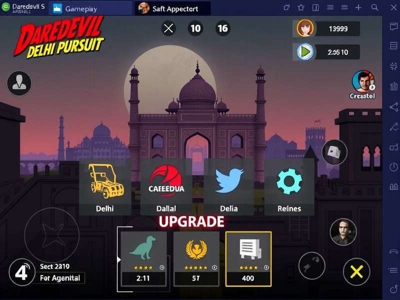 Daredevil S Delhi Pursuit gameplay screenshot